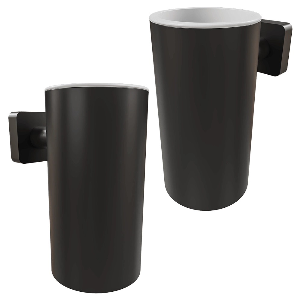 Hotbath srl – Wall-mounted tumbler holder GLA01 3D Model