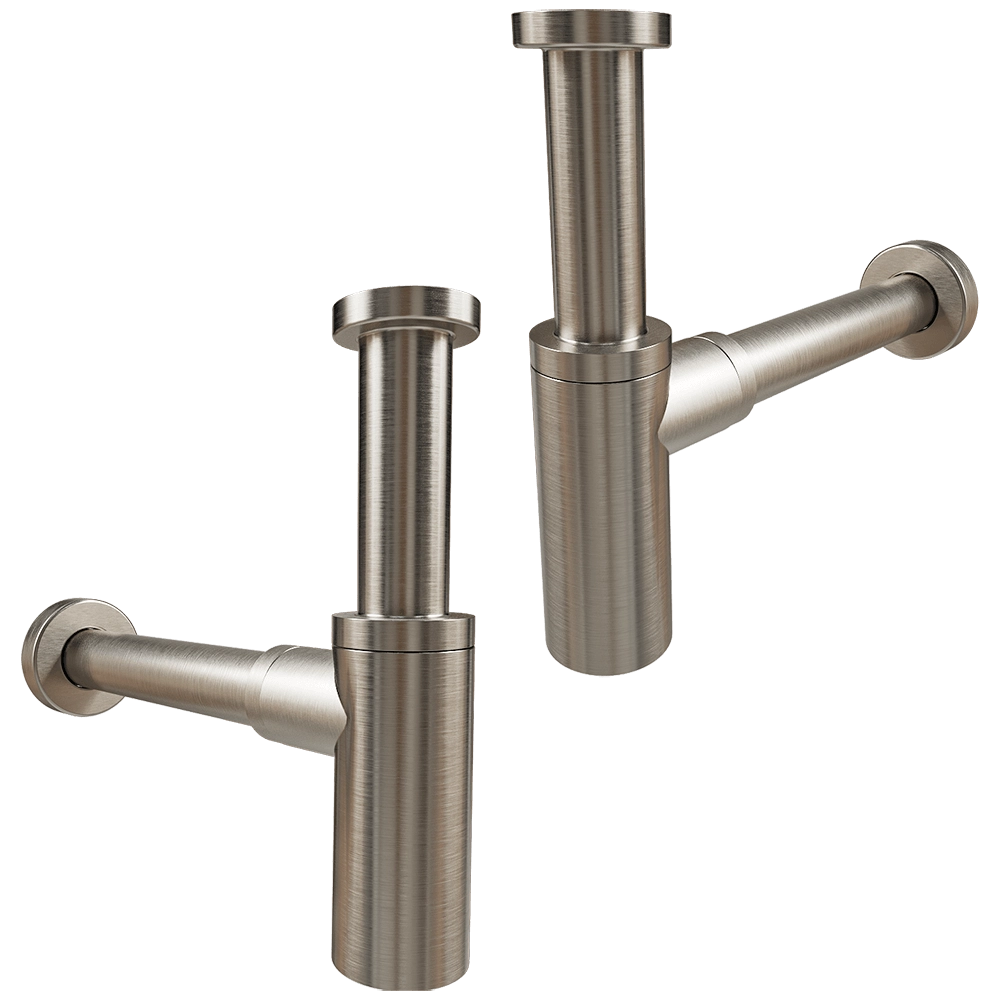 Hotbath srl – Washbasin trap AR035 3D Model