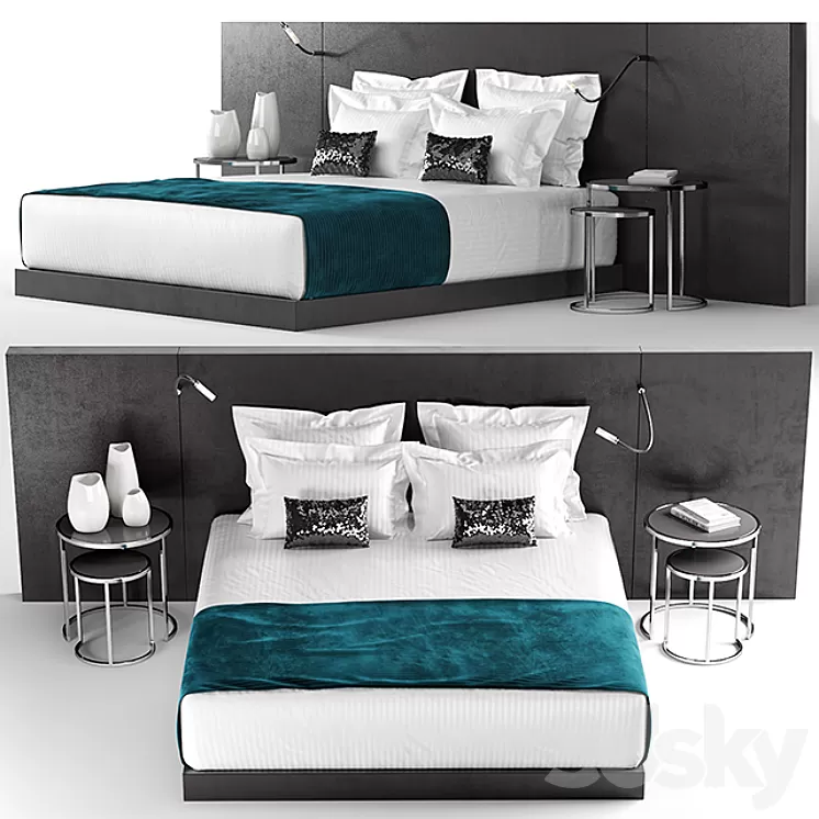 HOTEL BEDDING 3D Model HOTEL BEDDING 3D Model