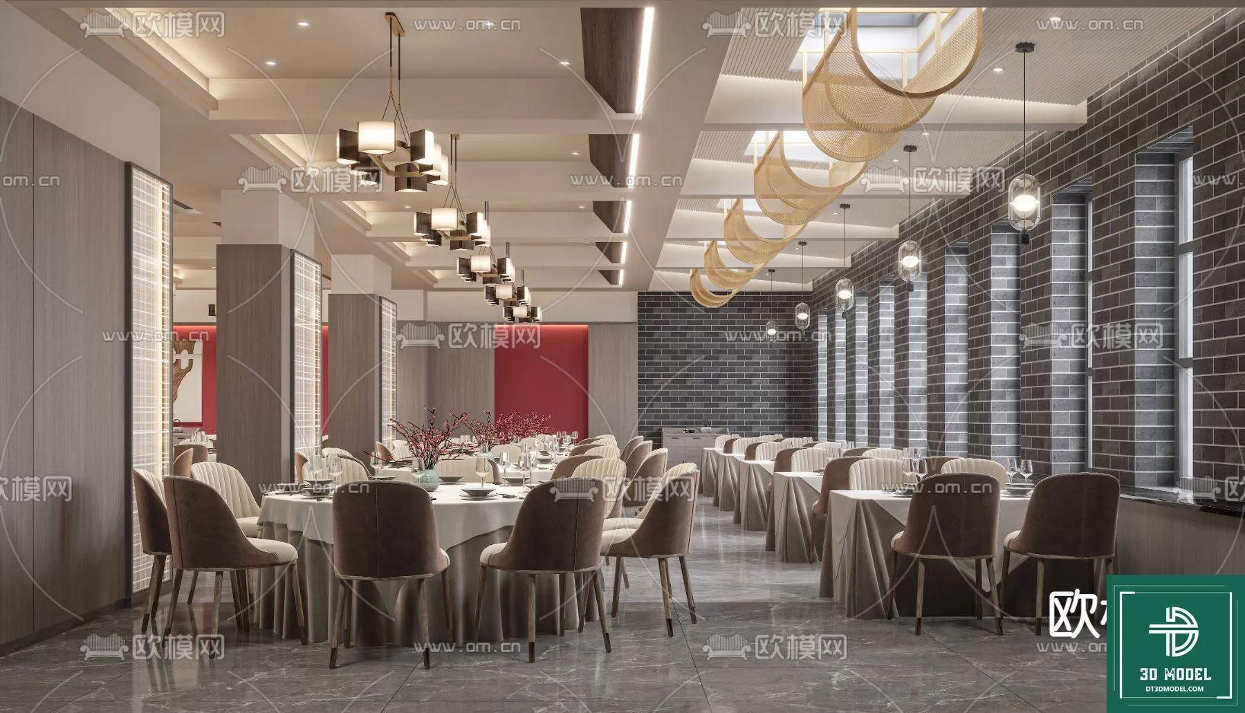 HOTEL LOBBY – 3D SCENES – 3D MODELS – 031