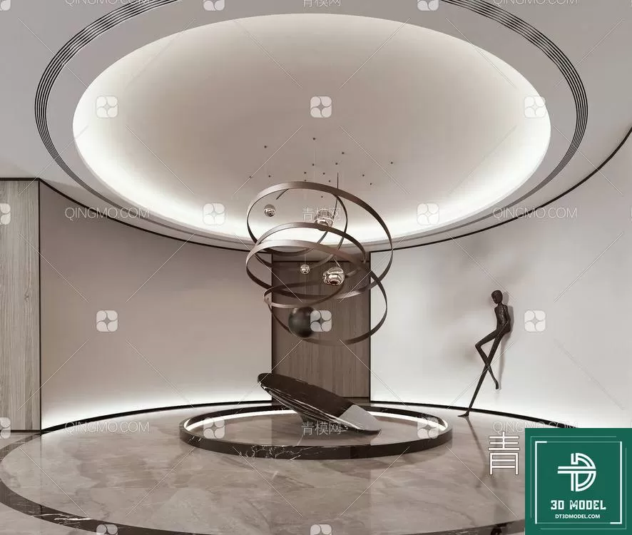 HOTEL LOBBY – 3D SCENES – 3D MODELS – 136