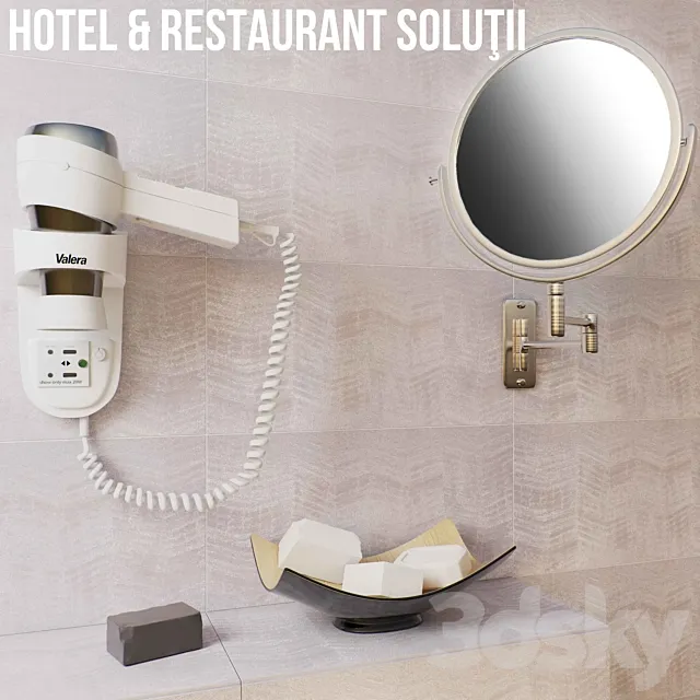 Hotel & Restaurant Soluţii 3D Model Hotel & Restaurant Soluţii 3D Model