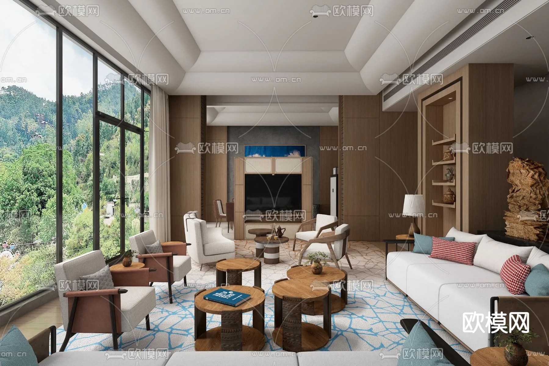 Hotel Room – Bedroom For Hotel 3D Models – 002