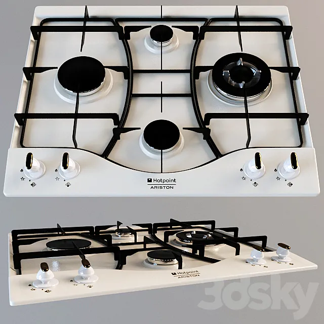 Hotpoint – Ariston 7HPHR 640ST (OW)_HA 3D Model