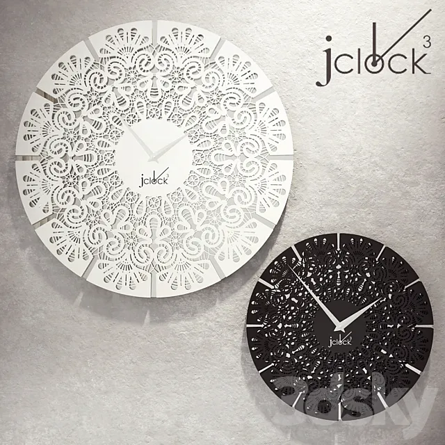 Hours Jclock “Kubena” JC07 3DModel Hours Jclock “Kubena” JC07 3DModel