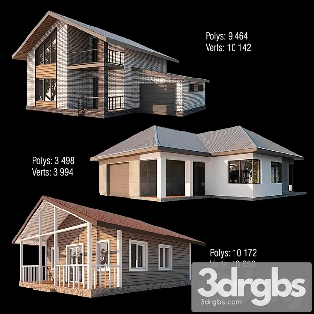 House 5 3D Model Download
