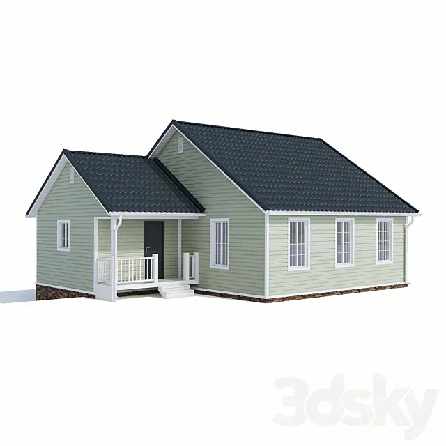 House 90m2 3DModel