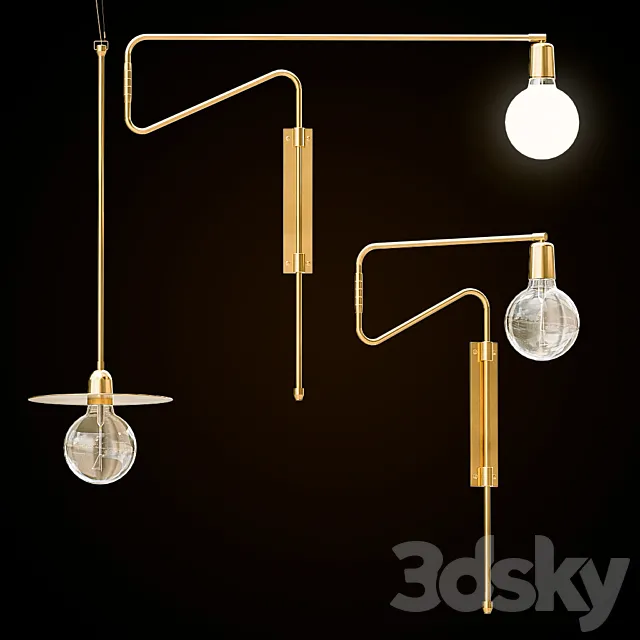 House doctor lamps 3D Model