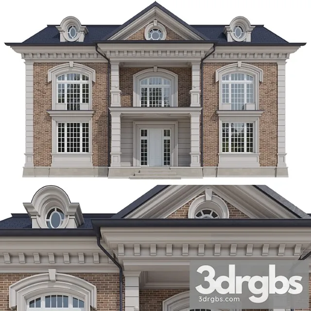 House Facade 3D Model Download