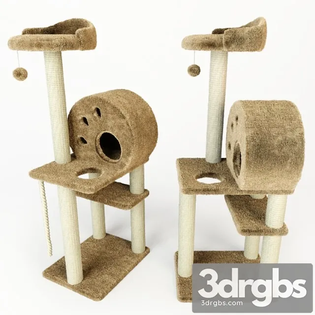 House for a cat salamanca 3D Model Download