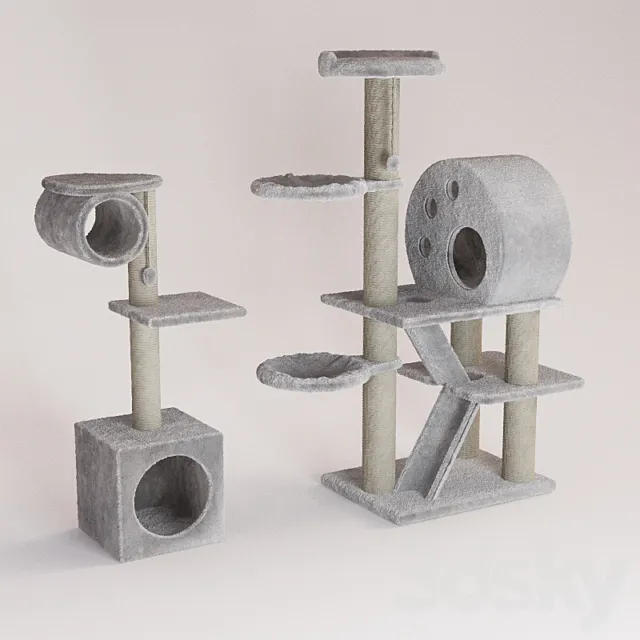 House for the cat “Trixie” 3DModel House for the cat “Trixie” 3DModel