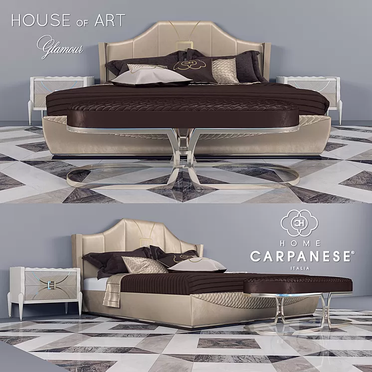 House of art – Glamor 3D Model