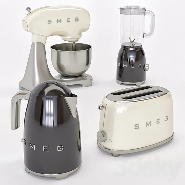 Household appliances SMEG 3DModel