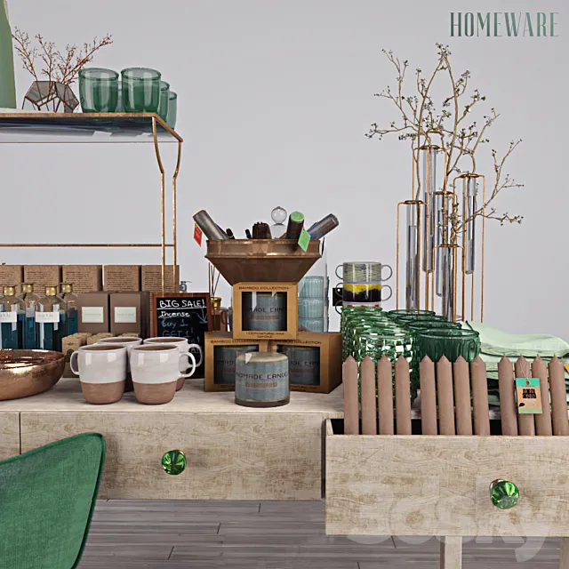 Household products 3DModel