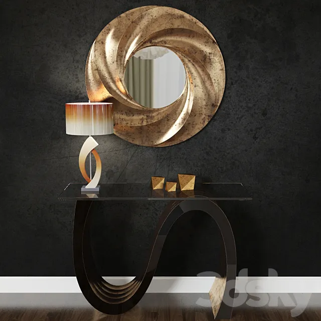 houzz decor set 04 3D Model houzz decor set 04 3D Model