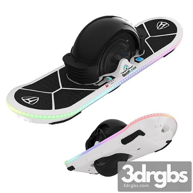 Hoverboard geoblade 500 3D Model Download