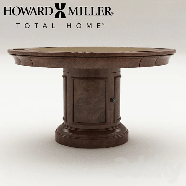 Howard Miller – Ithaca Game Table 3D Model