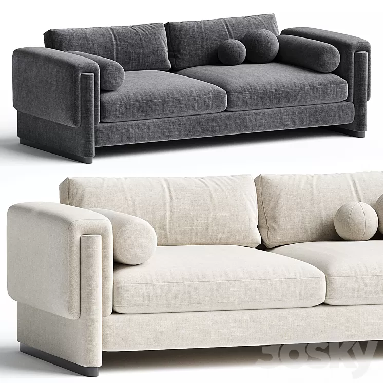 Howard Sofa 3D Model Free Download