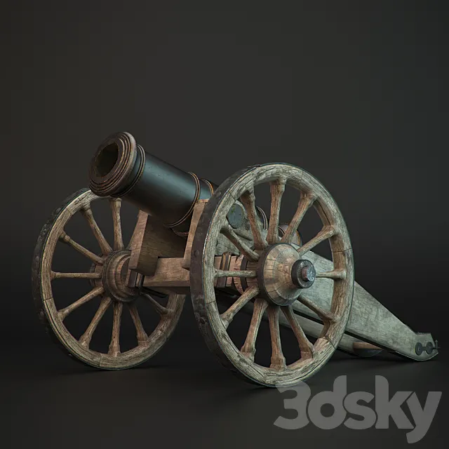Howitzer 3DModel Howitzer 3DModel