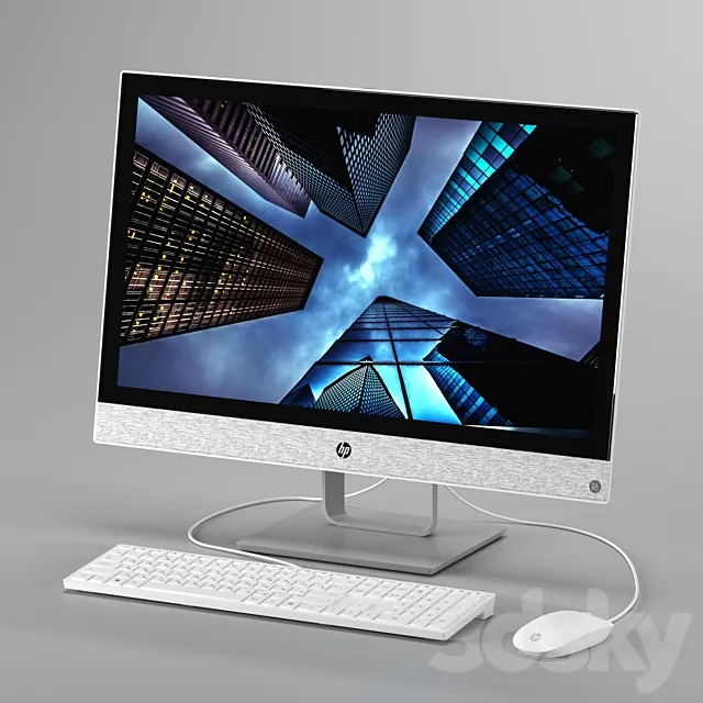 HP Pavilion All-in-One 3D Model