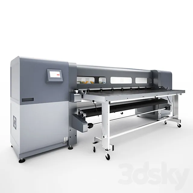 HP Scitex FB500 3D Model