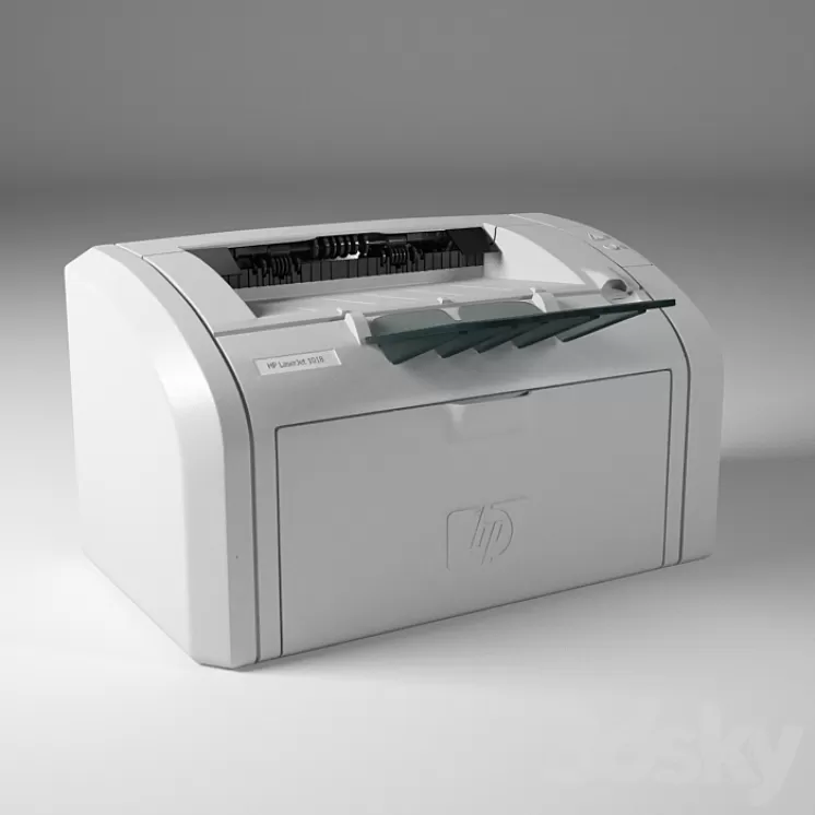 HP_LaserJet_1018 3D Model