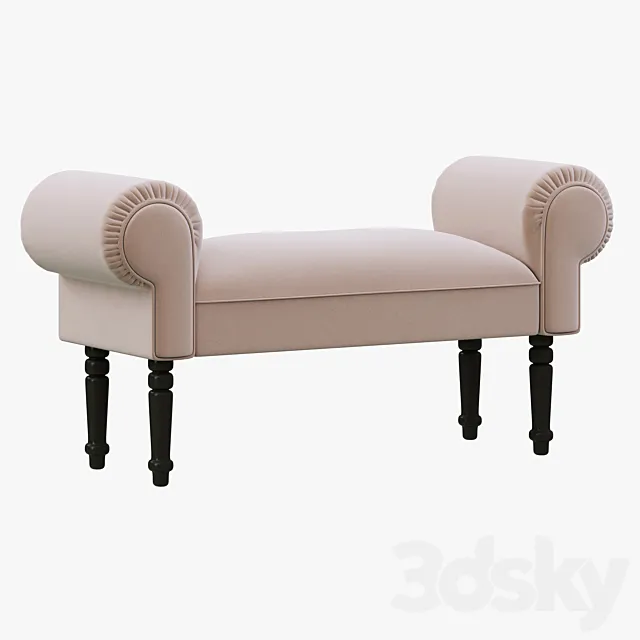 HPDECOR Keep Calm ottoman 3D Model HPDECOR Keep Calm ottoman 3D Model