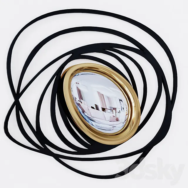 HPDecor – Mirror Alicia 3DModel HPDecor – Mirror Alicia 3DModel