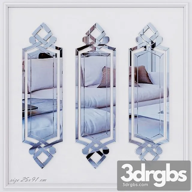 Hpdecor – mirror castle 3D Model Download