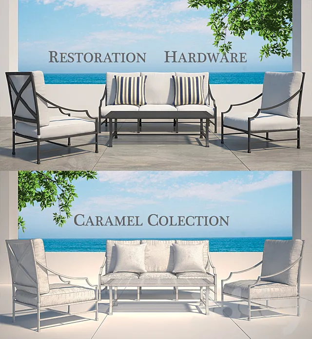 HR_CARAMEL COLLECTION 3D Model HR_CARAMEL COLLECTION 3D Model