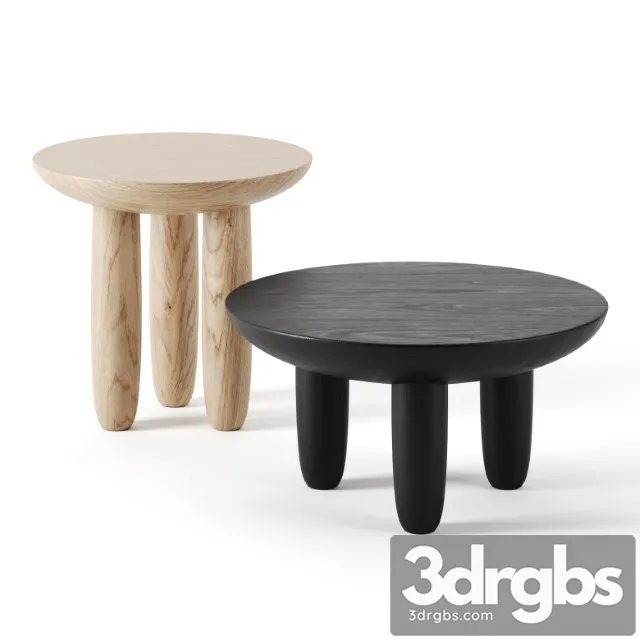 HRYB Tables Faina Collection 3D Model Download
