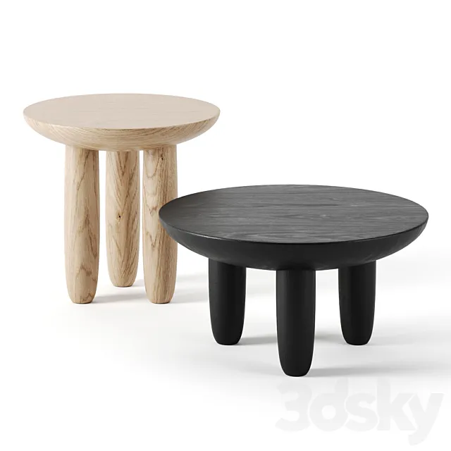 HRYB tables Faina Collection 3DModel