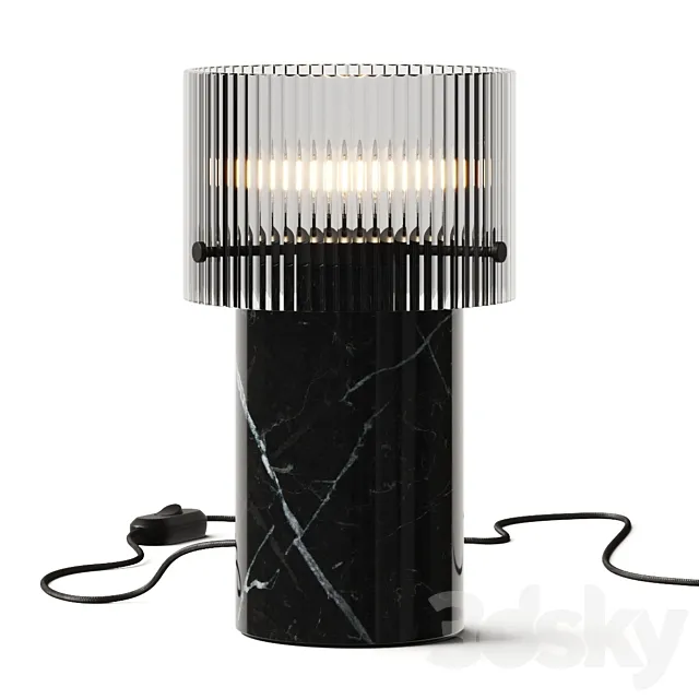 Hubsch Revolve Table Lamp 3D Model Hubsch Revolve Table Lamp 3D Model