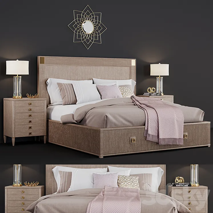 Hudson Bed 3D Model Free Download
