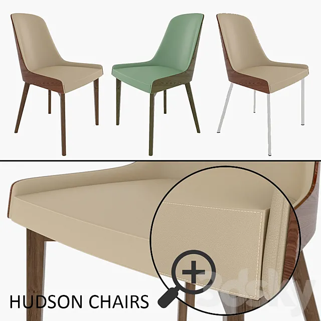 HUDSON CHAIR 3D Model
