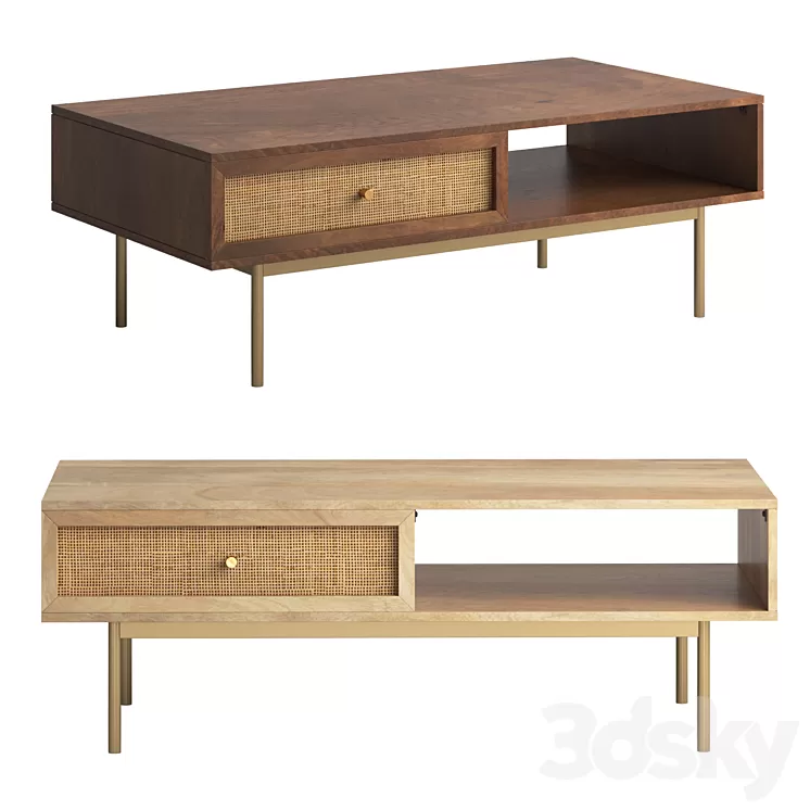 Hudson Coffee Table 3D Model Free Download Hudson Coffee Table 3D Model Free Download