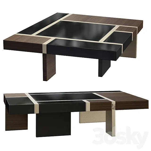 Hudson Furniture Furniture Coffee Tables 3DModel