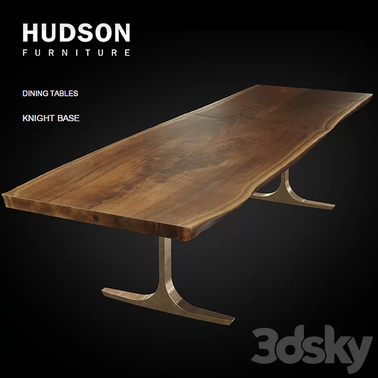 Hudson Furniture KNIGHT BASE 3D Model Hudson Furniture KNIGHT BASE 3D Model