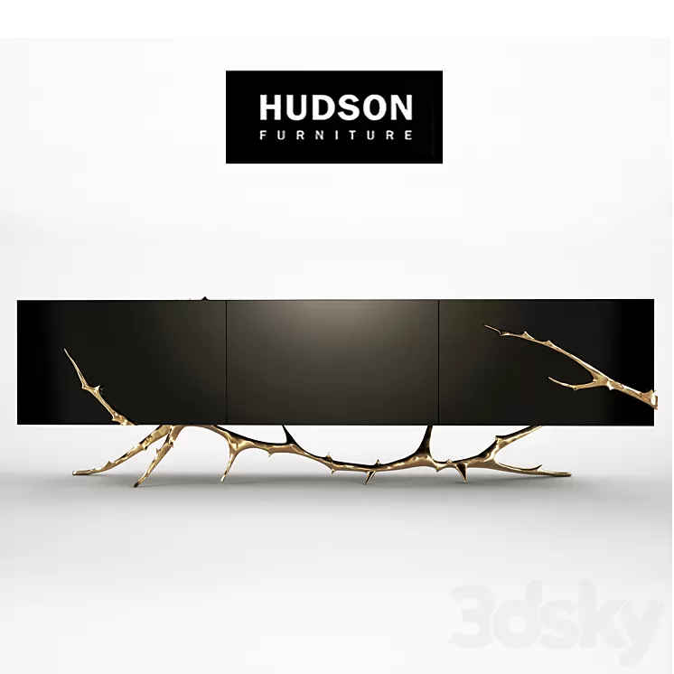 Hudson Meta Credenza 3D Model