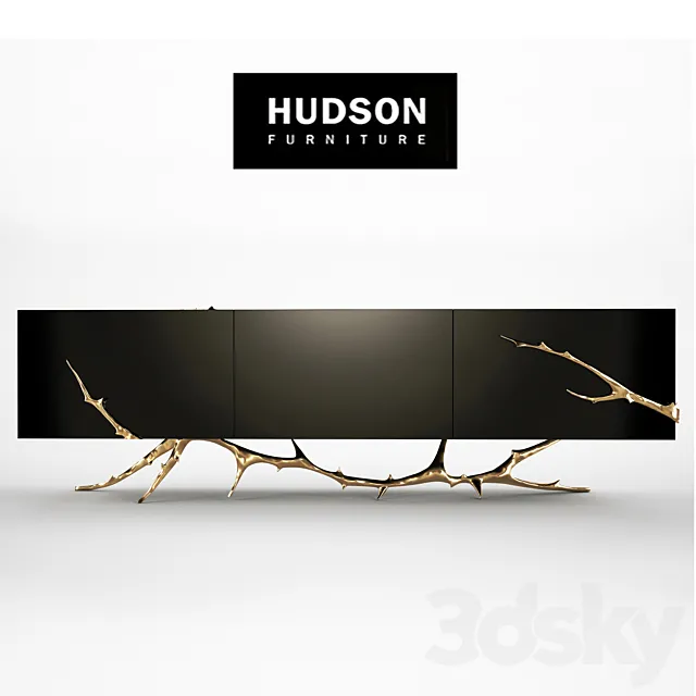 Hudson Meta Credenza 3D Model Hudson Meta Credenza 3D Model
