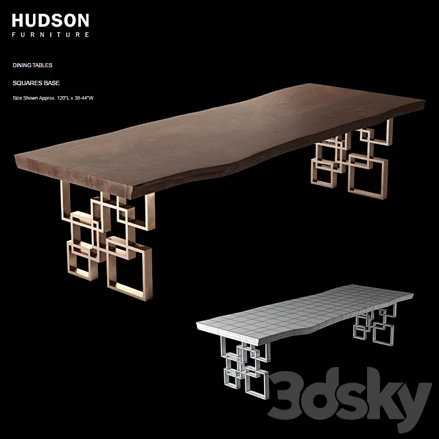 Hudson Squares Base 3DModel