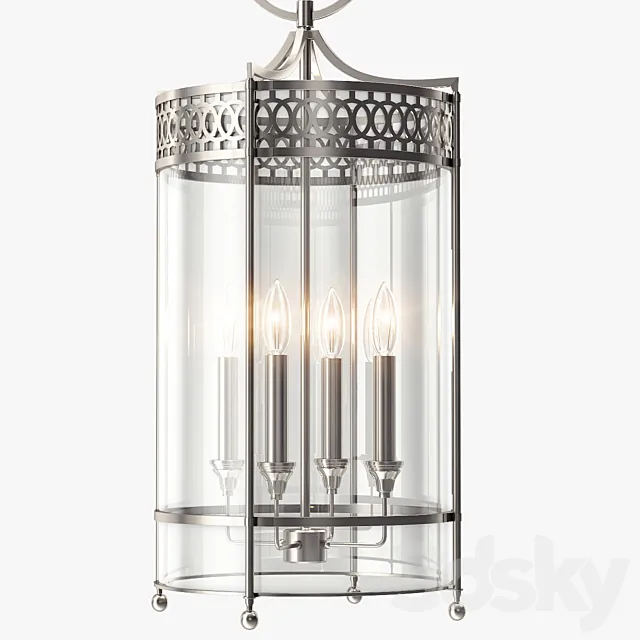 Hudson Valley Amelia Pendant 8994 3DModel