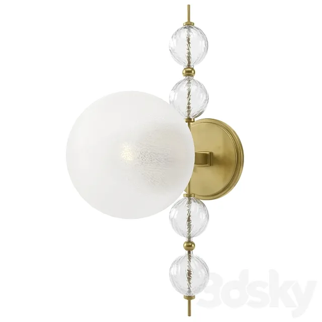 Hudson valley calypso wall sconce 3D Model Hudson valley calypso wall sconce 3D Model