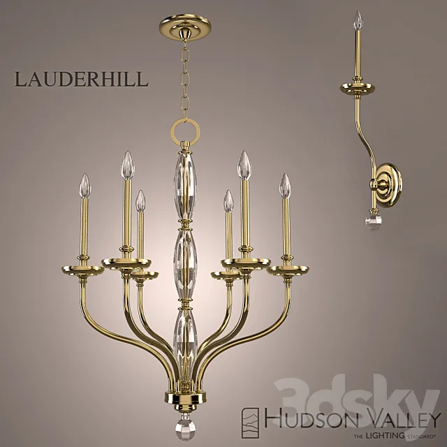 Hudson Valley LAUDERHILL 3DModel Hudson Valley LAUDERHILL 3DModel