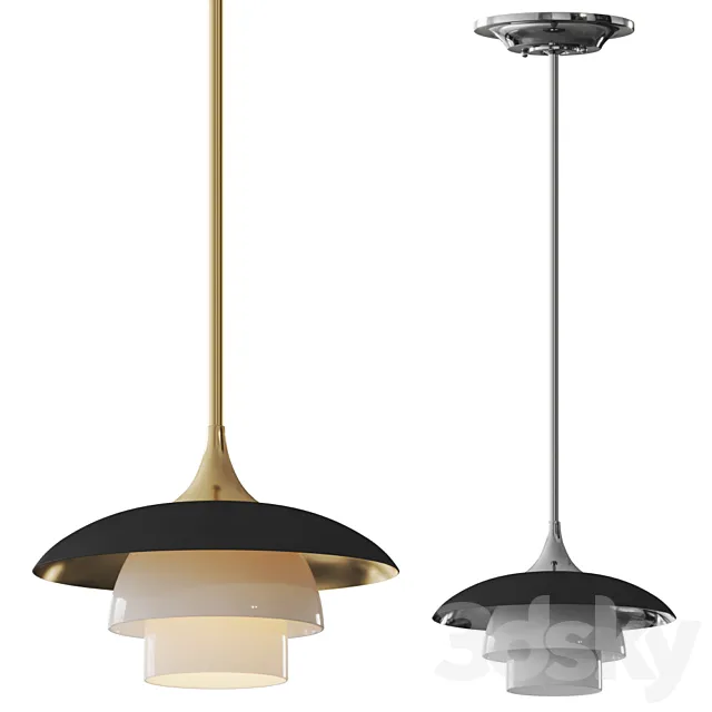 Hudson Valley Lighting – Barron Pendant 3D Model