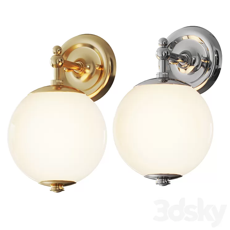 Hudson Valley Lighting – Sphere Sconce 3D Model