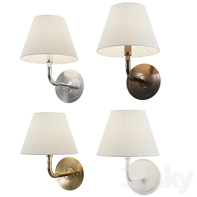 Hudson Valley Signature no 1 sconce 3D Model
