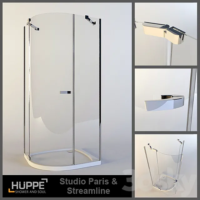 Hueppe Studio Paris & Streamline 3DModel Hueppe Studio Paris & Streamline 3DModel