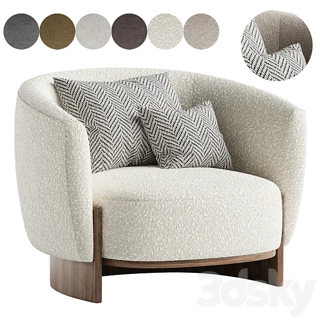 Hug Armchair 3D Model