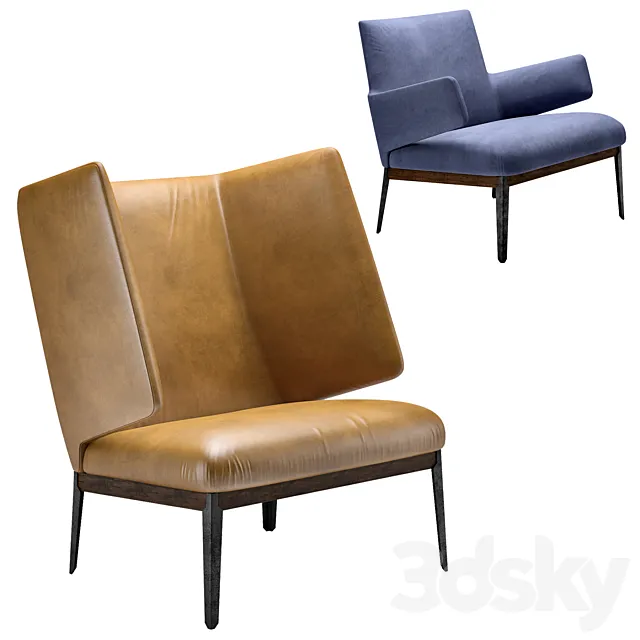 Hug armchair_ARFLEX 3D Model Hug armchair_ARFLEX 3D Model